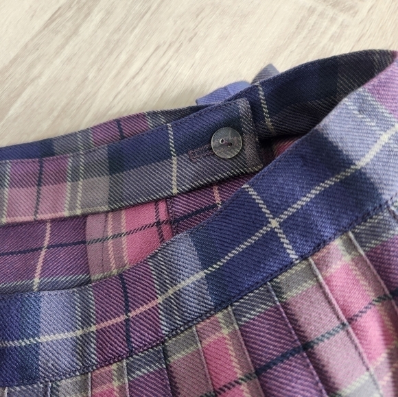 Vintage Surrey Classics Pure Wool Kilt Skirt - Picture 9 of 11